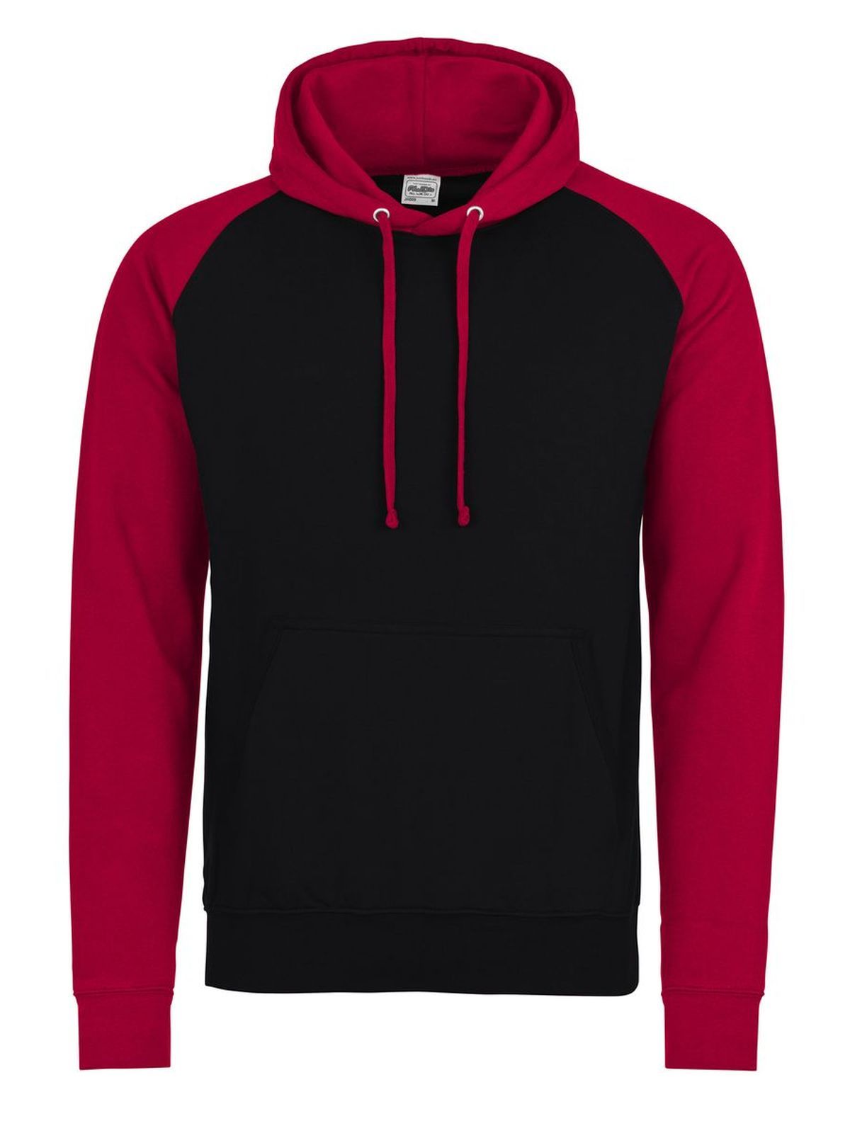 jet black-fire red